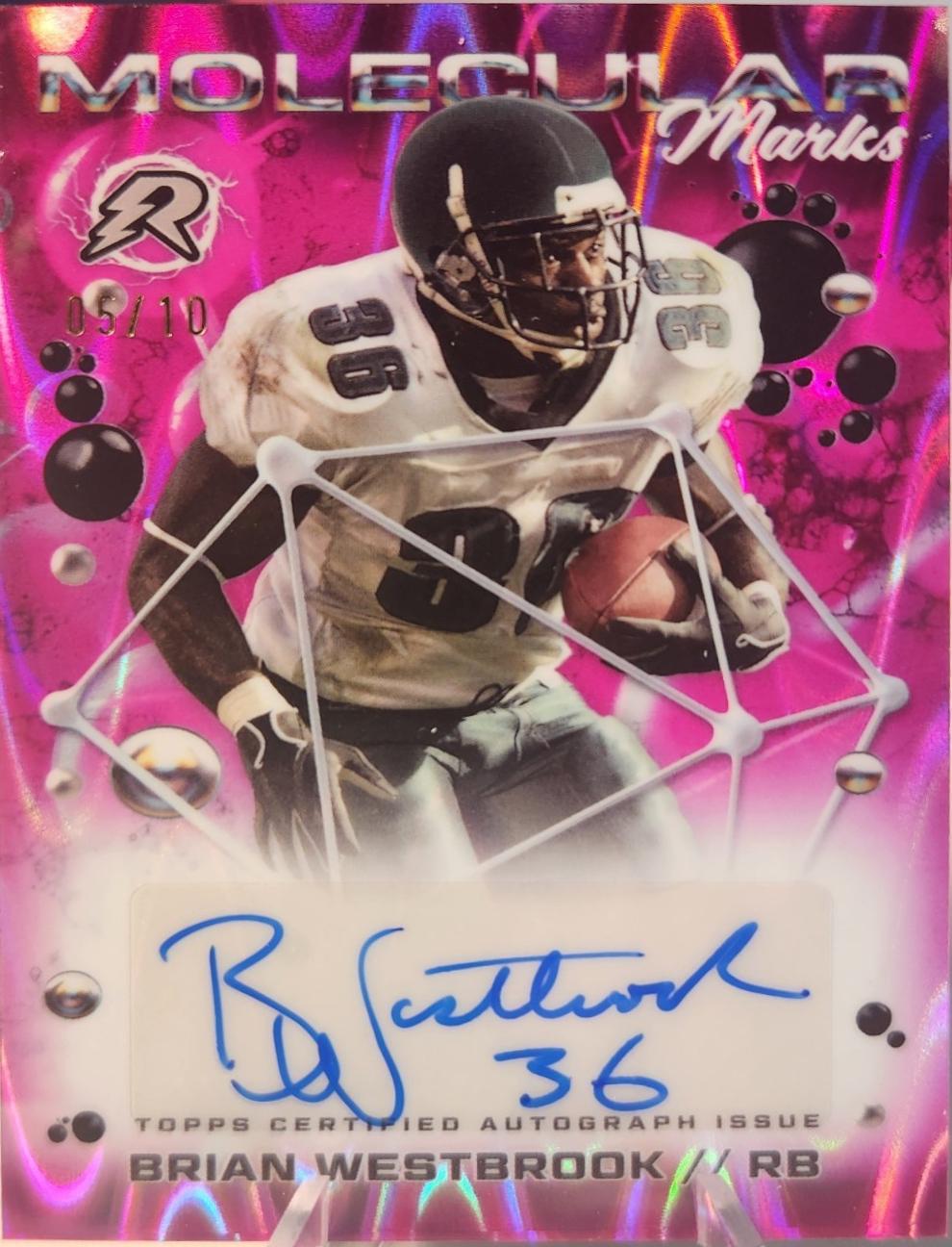 Brian Westbrook [Pink Power Surge] #MM-BW