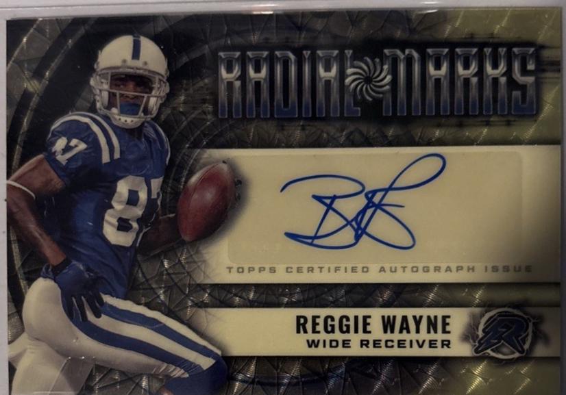 Reggie Wayne [Superfractor] #RM-RW