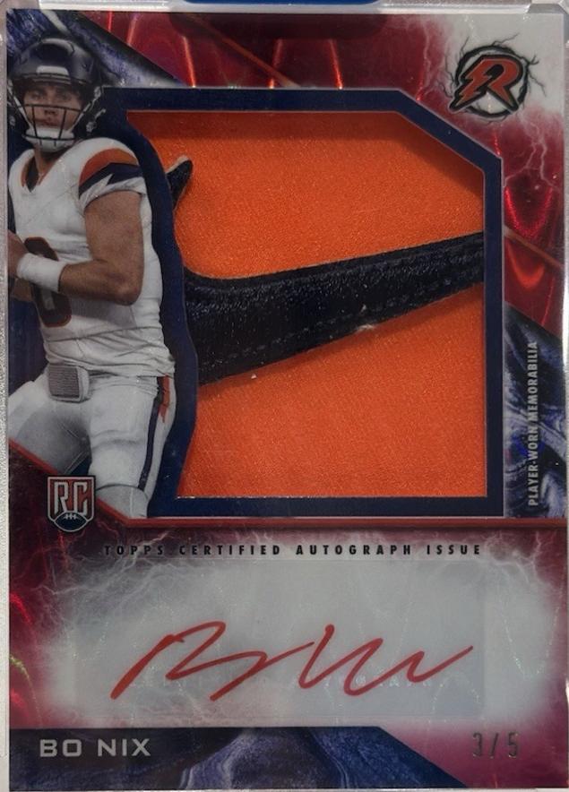 Bo Nix [Red Power Surge] #RPA-BN