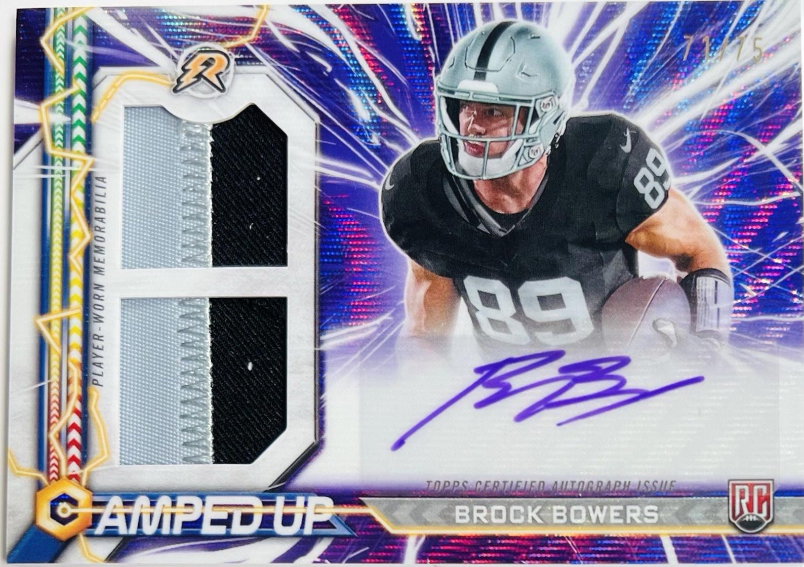 Brock Bowers [Purple Surge] #RPA-BB