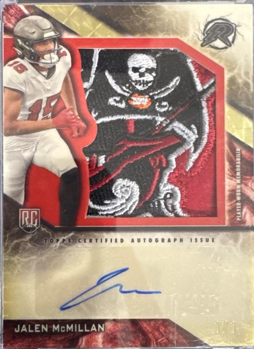 Jalen McMillan [Superfractor] #RPA-JM