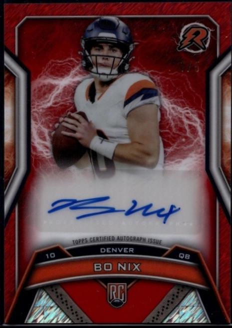 Bo Nix [Red Power Surge] #RRS-BN
