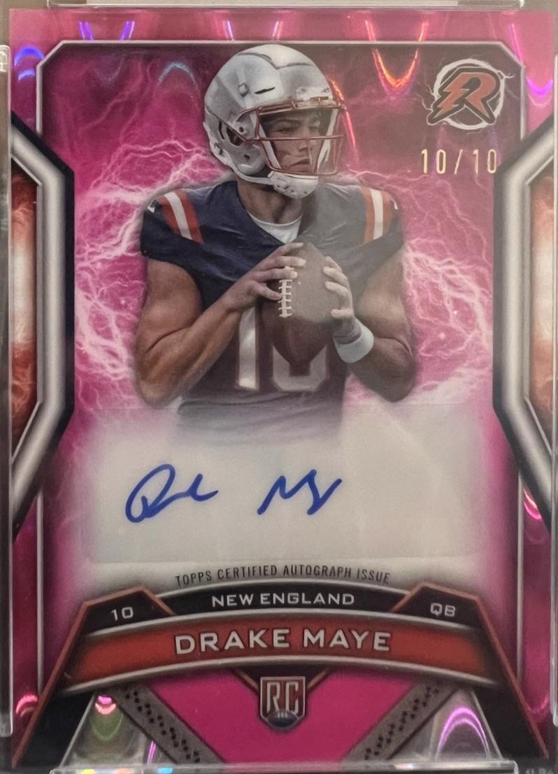 Drake Maye [Pink Power Surge] #RRS-DM