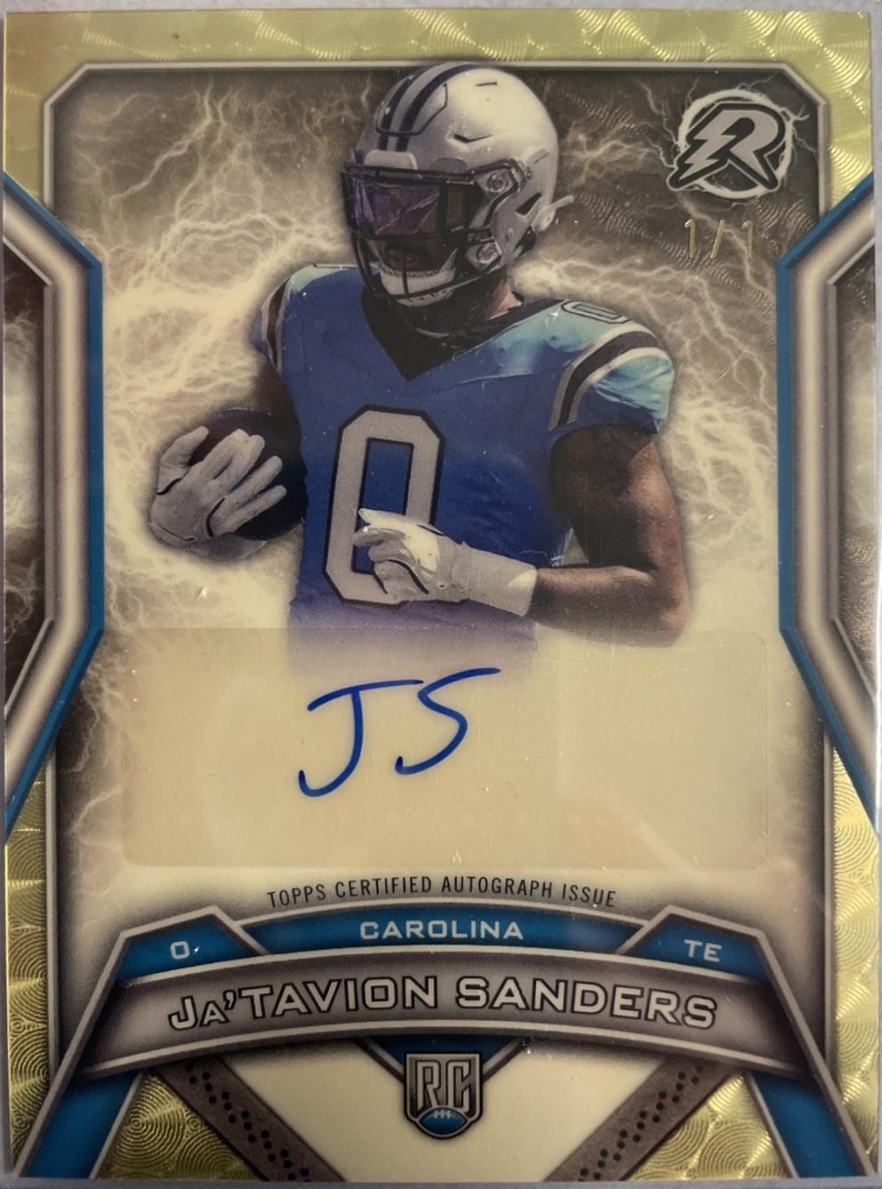 Ja'Tavion Sanders [Superfractor] #RRS-JS
