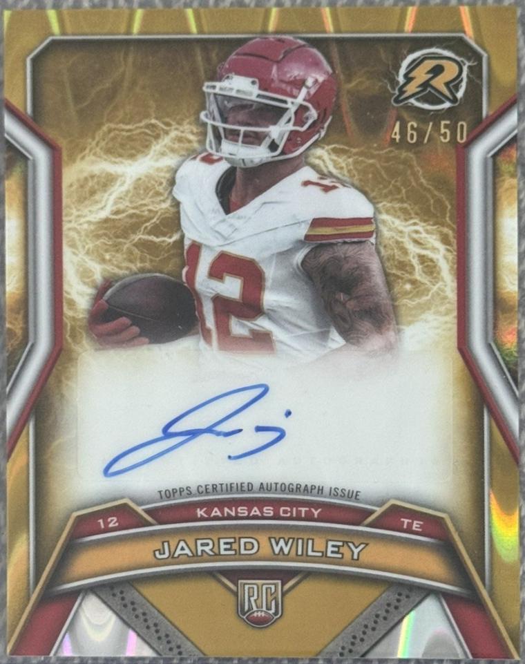 Jared Wiley [Gold Power Surge] #RRS-JW