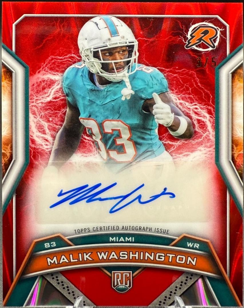 Malik Washington [Red Power Surge] #RRS-MW