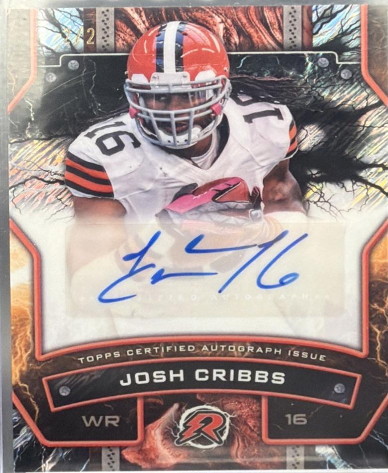 Josh Cribbs [Black Static] #RS-JC