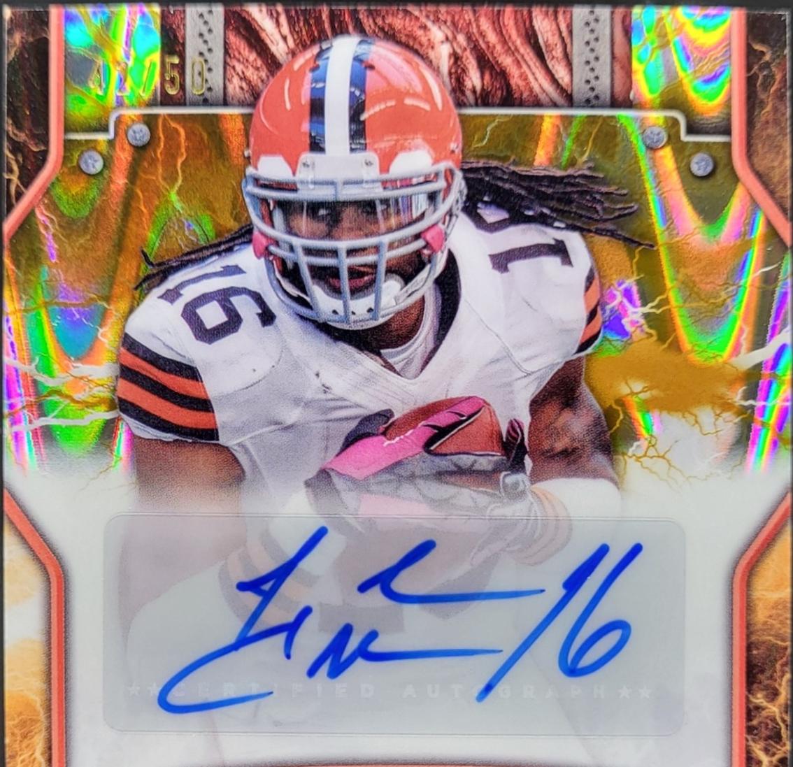 Josh Cribbs [Gold Power Surge] #RS-JC