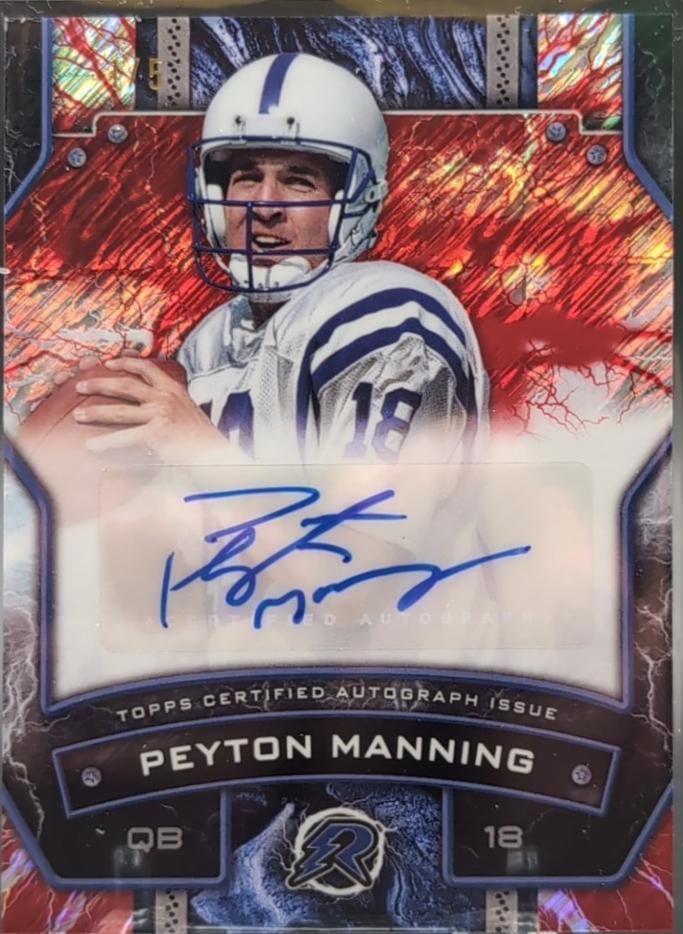 Peyton Manning [Red Static] #RS-PM