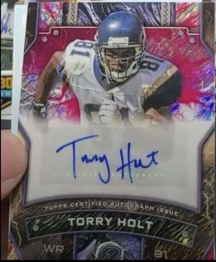 Torry Holt [Pink Static] #RS-TH