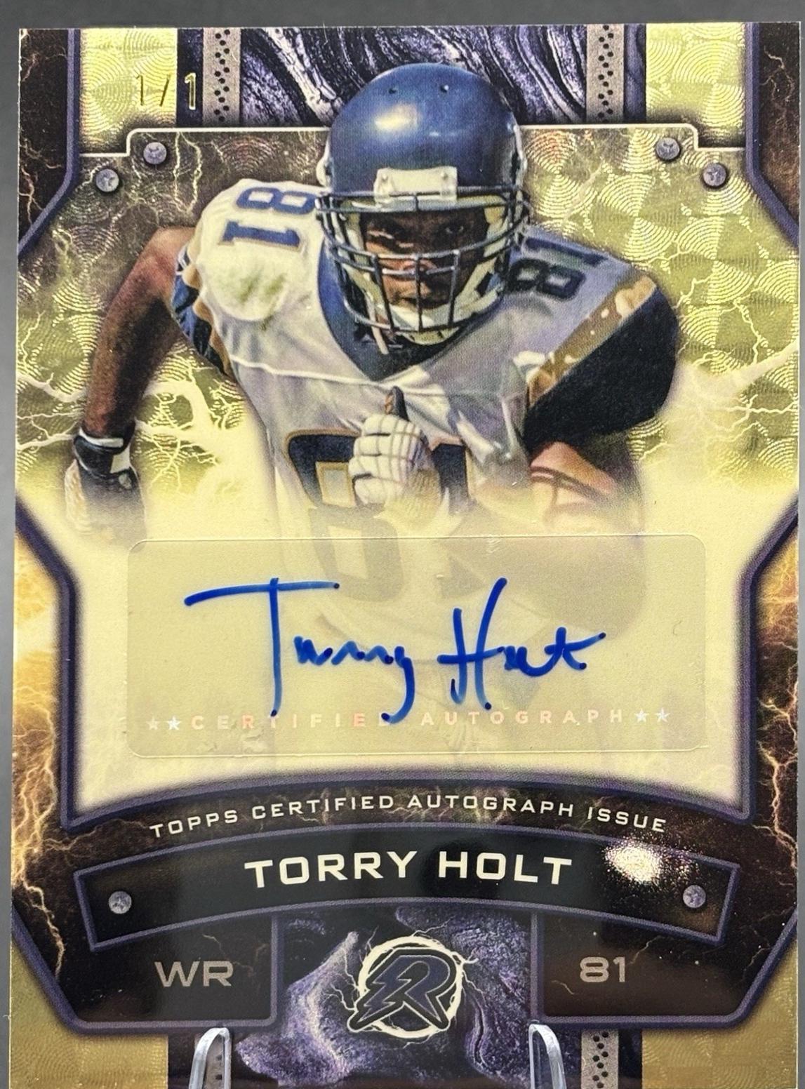Torry Holt [Superfractor] #RS-TH
