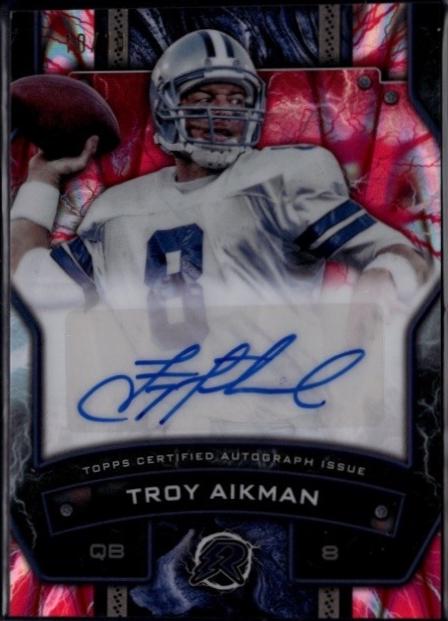 Troy Aikman [Pink Power Surge] #RS-TA