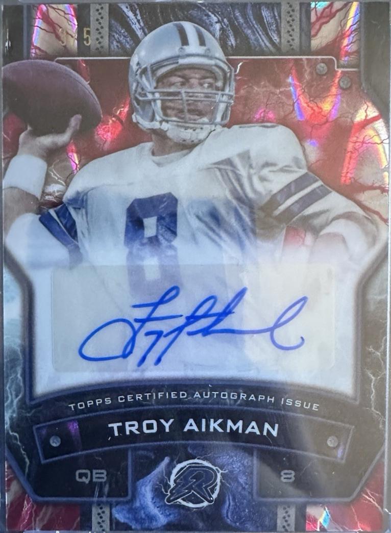 Troy Aikman [Red Static] #RS-TA