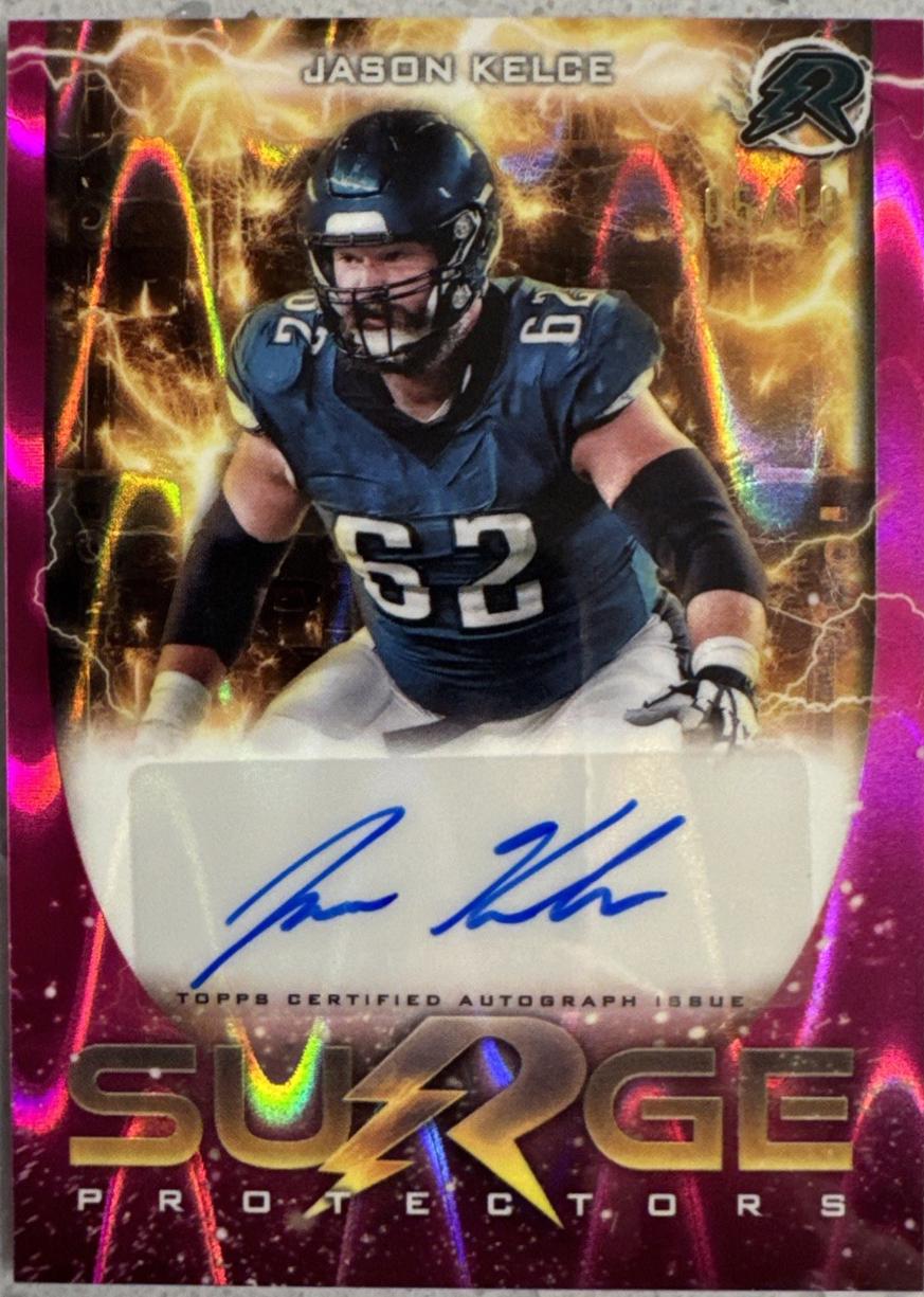Jason Kelce [Pink Power Surge] #SPS-JK
