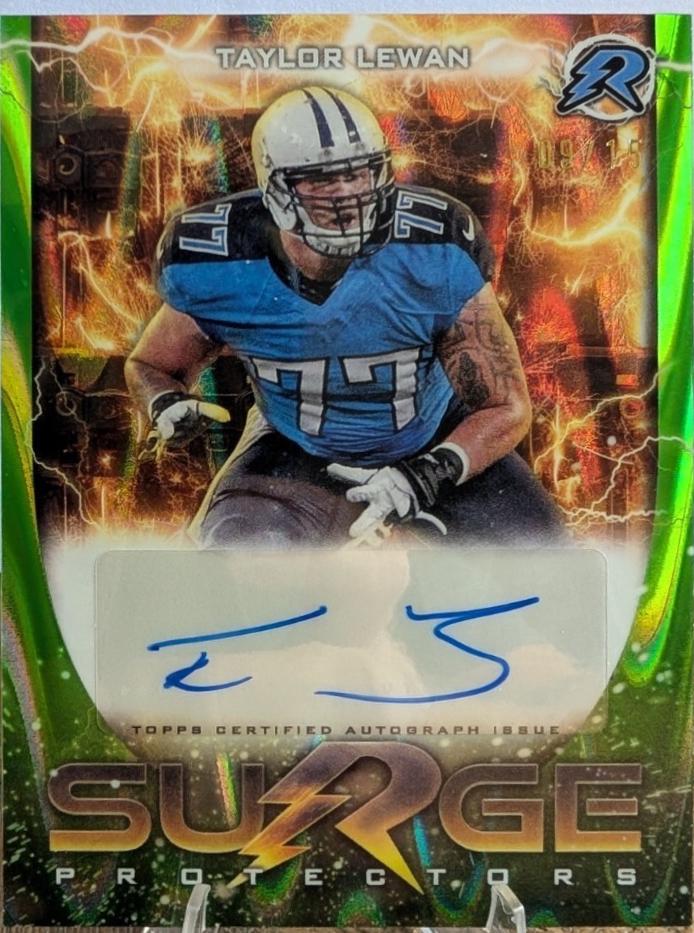 Taylor Lewan [Lime Green Power Surge] #SPS-TL
