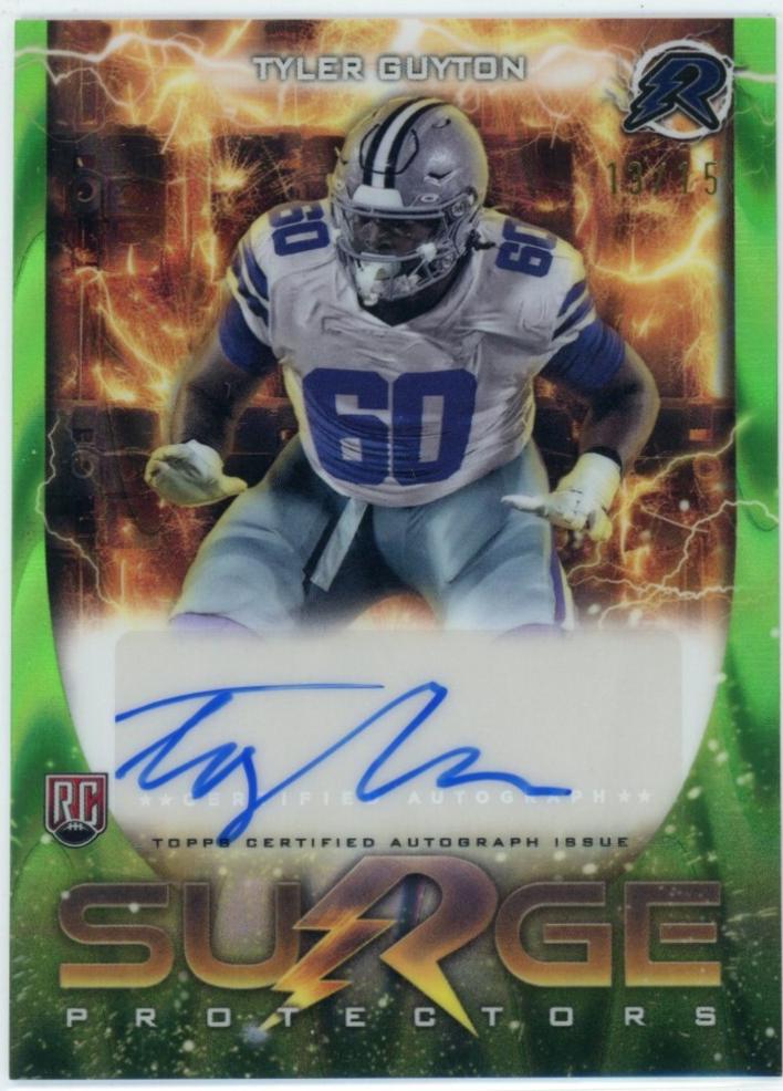 Tyler Guyton [Lime Green Power Surge] #SPS-TG