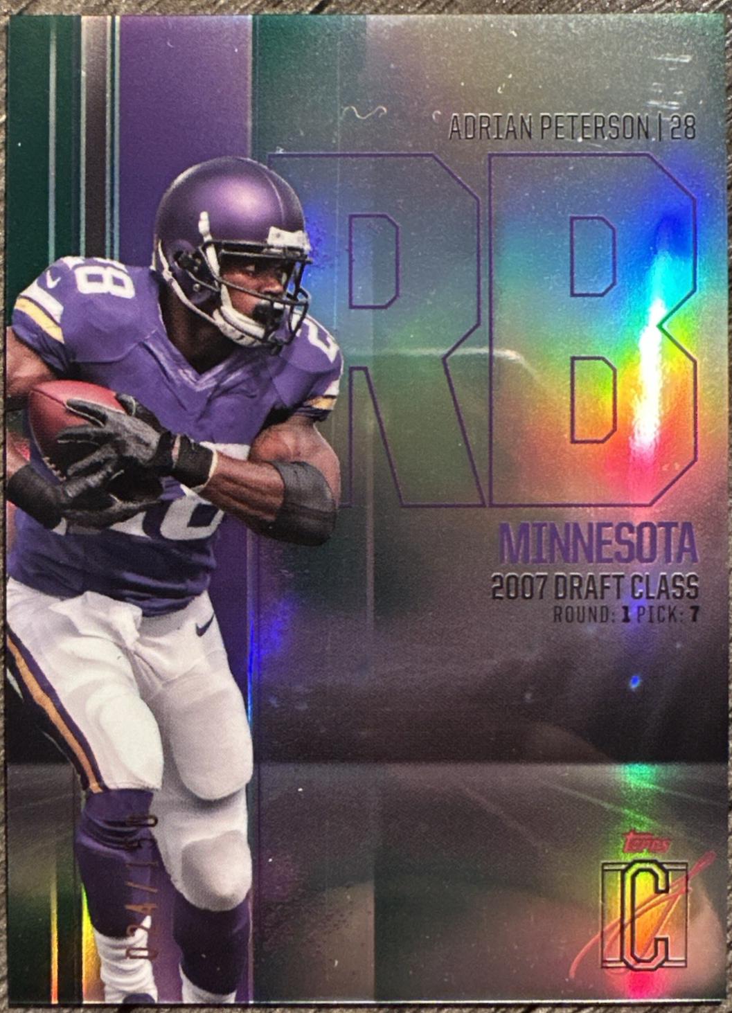 Adrian Peterson [Green] #BCV-31