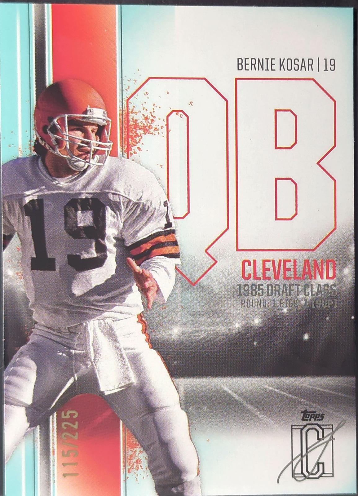 Bernie Kosar [Teal] #BCV-9