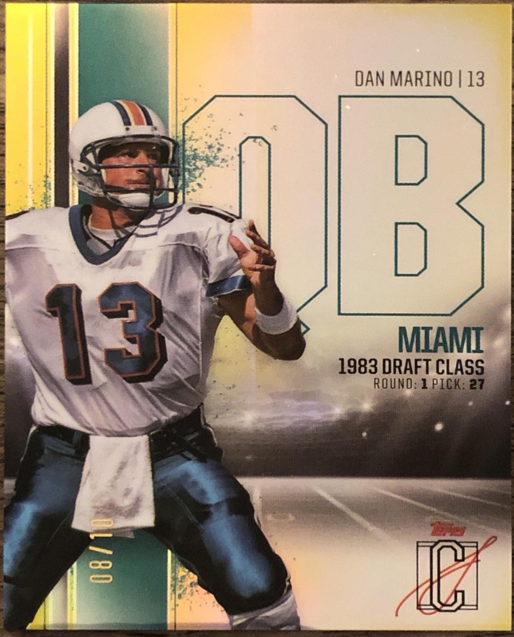 Dan Marino [Gold] #BCV-28