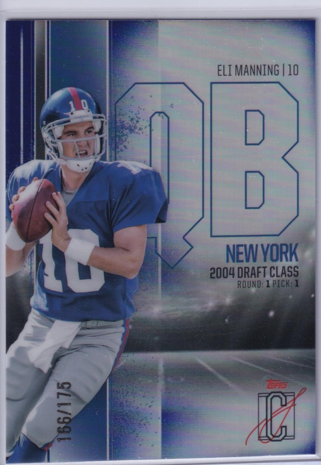 Eli Manning [Indigo] #BCV-36