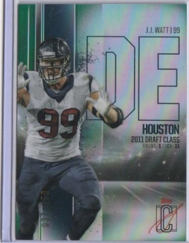 J.J. Watt [Green] #BCV-19
