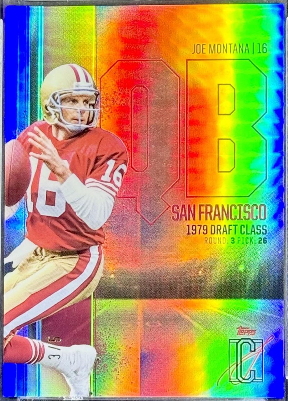Joe Montana [Blue] #BCV-54