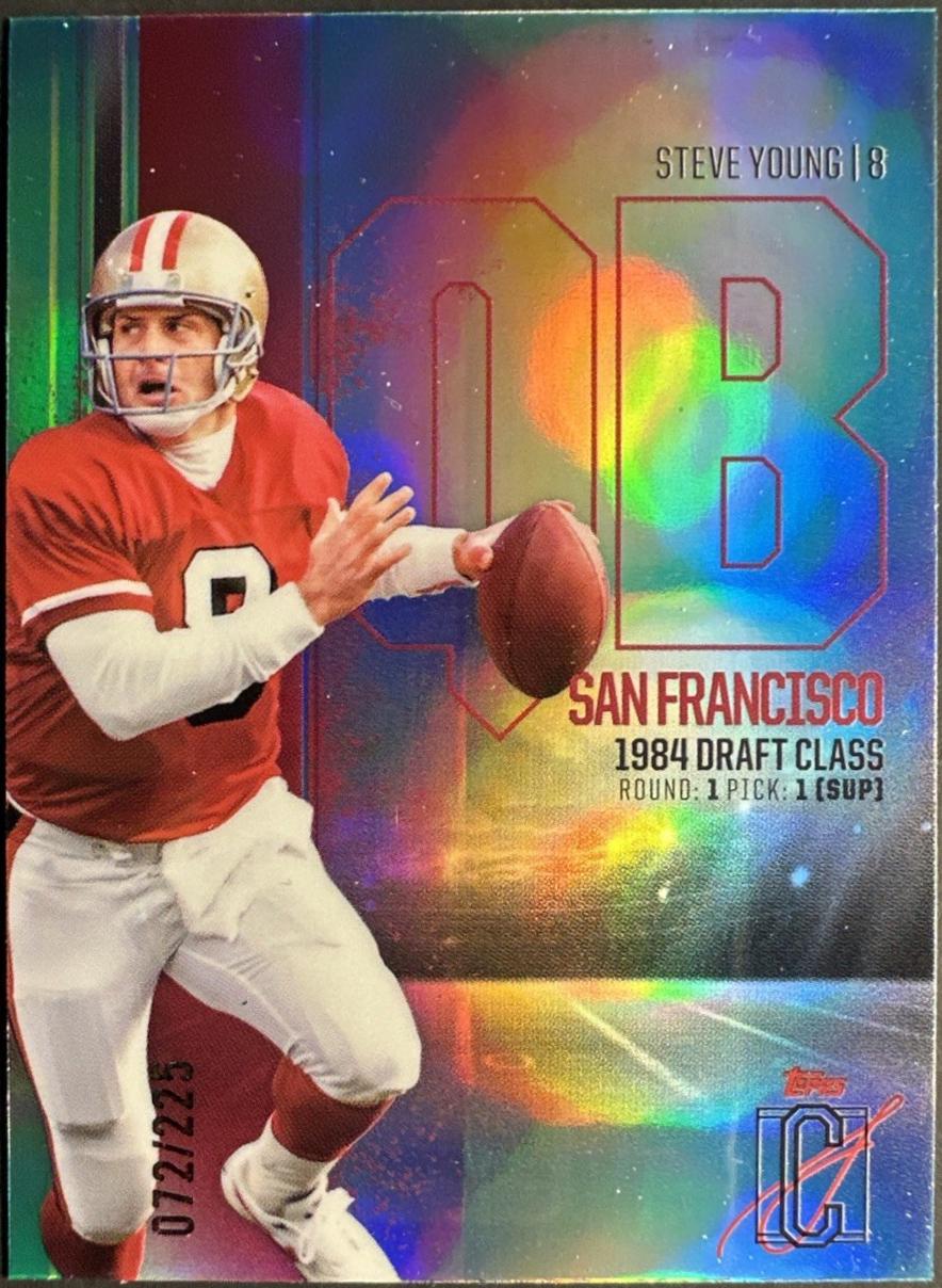 Steve Young [Teal] #BCV-55