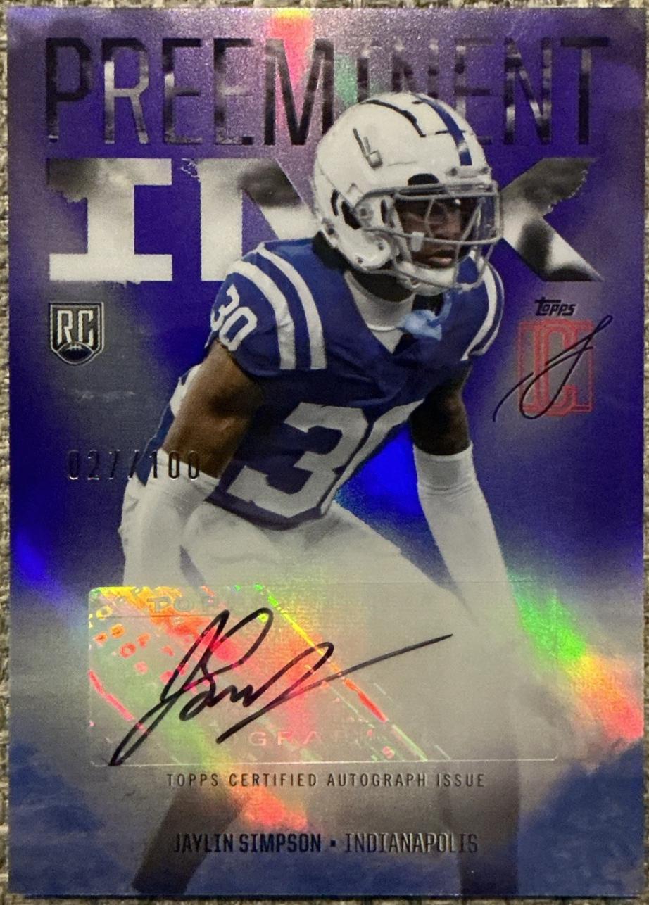 Jaylin Simpson [Purple] #PI-JSI
