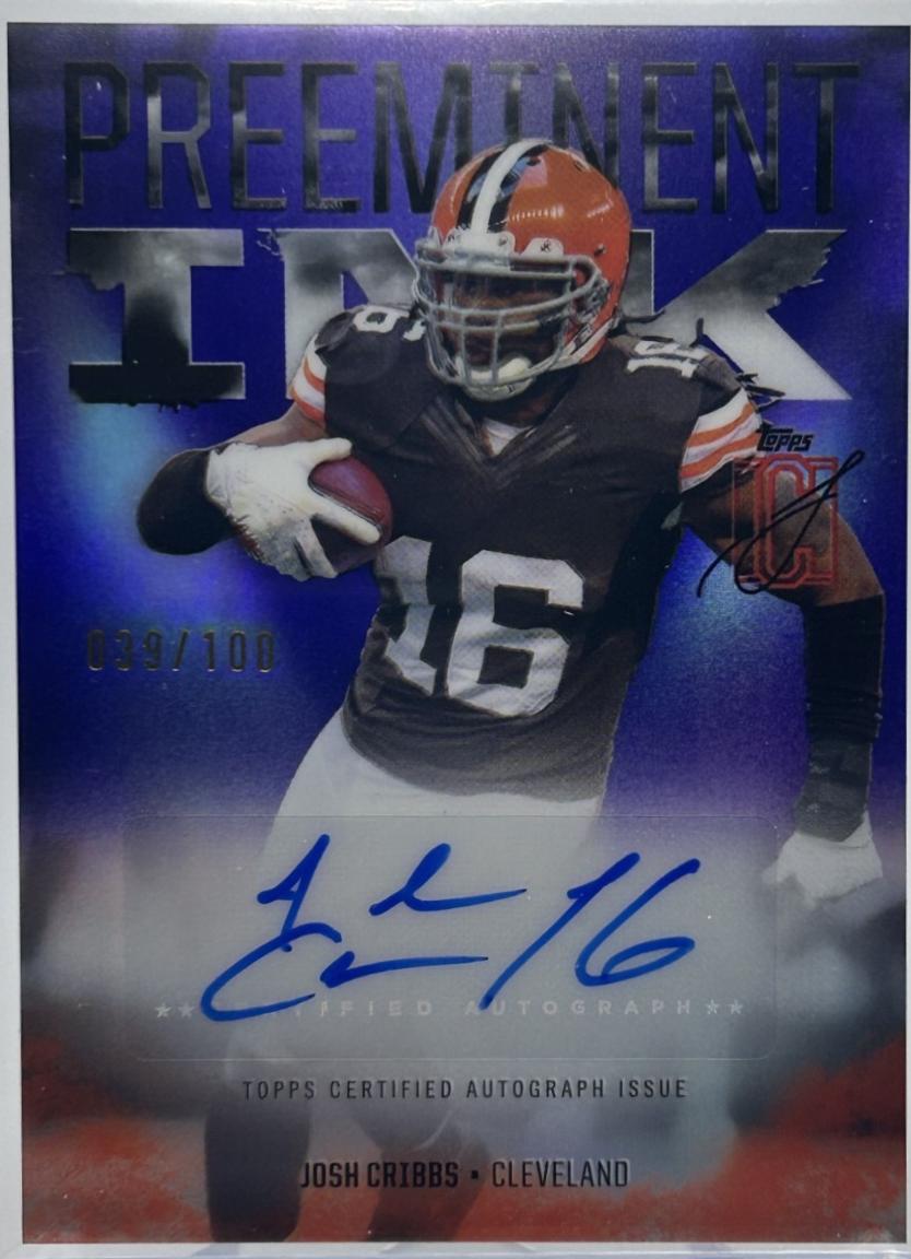 Josh Cribbs [Purple] #PI-JC