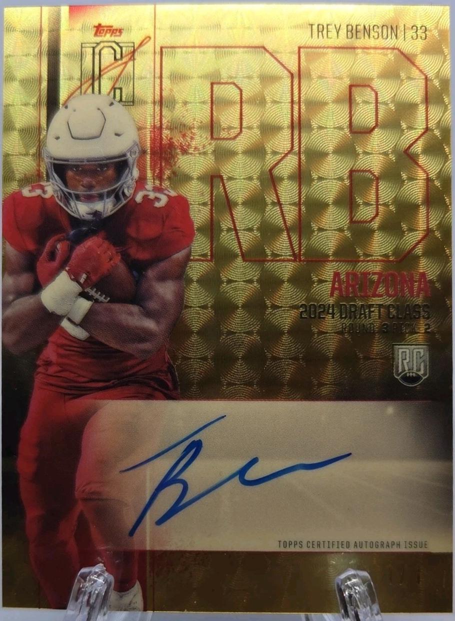 Trey Benson [Gold] #RCV-TB