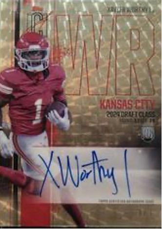 Xavier Worthy [SuperFractor] #RCV-XW