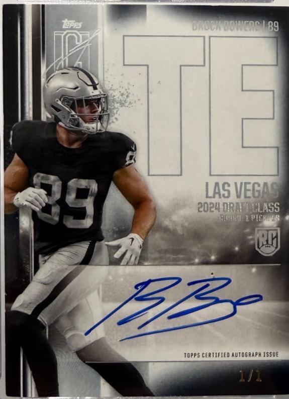 Brock Bowers [Black] #RCA-BB