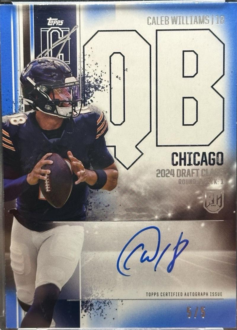 Caleb Williams [Blue] #RCA-CW