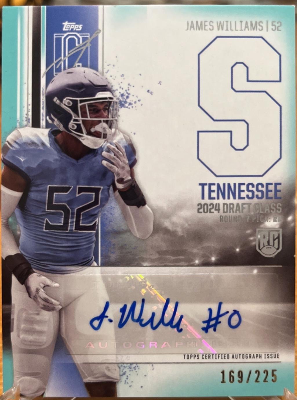 James Williams [Teal] #RCA-JWI