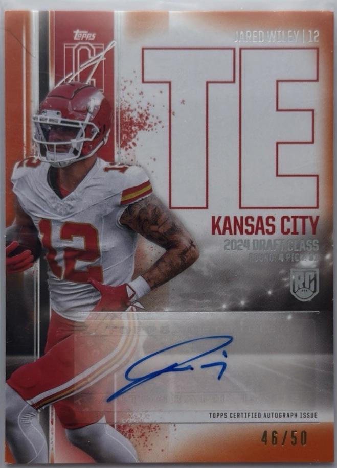 Jared Wiley [Orange] #RCA-JW
