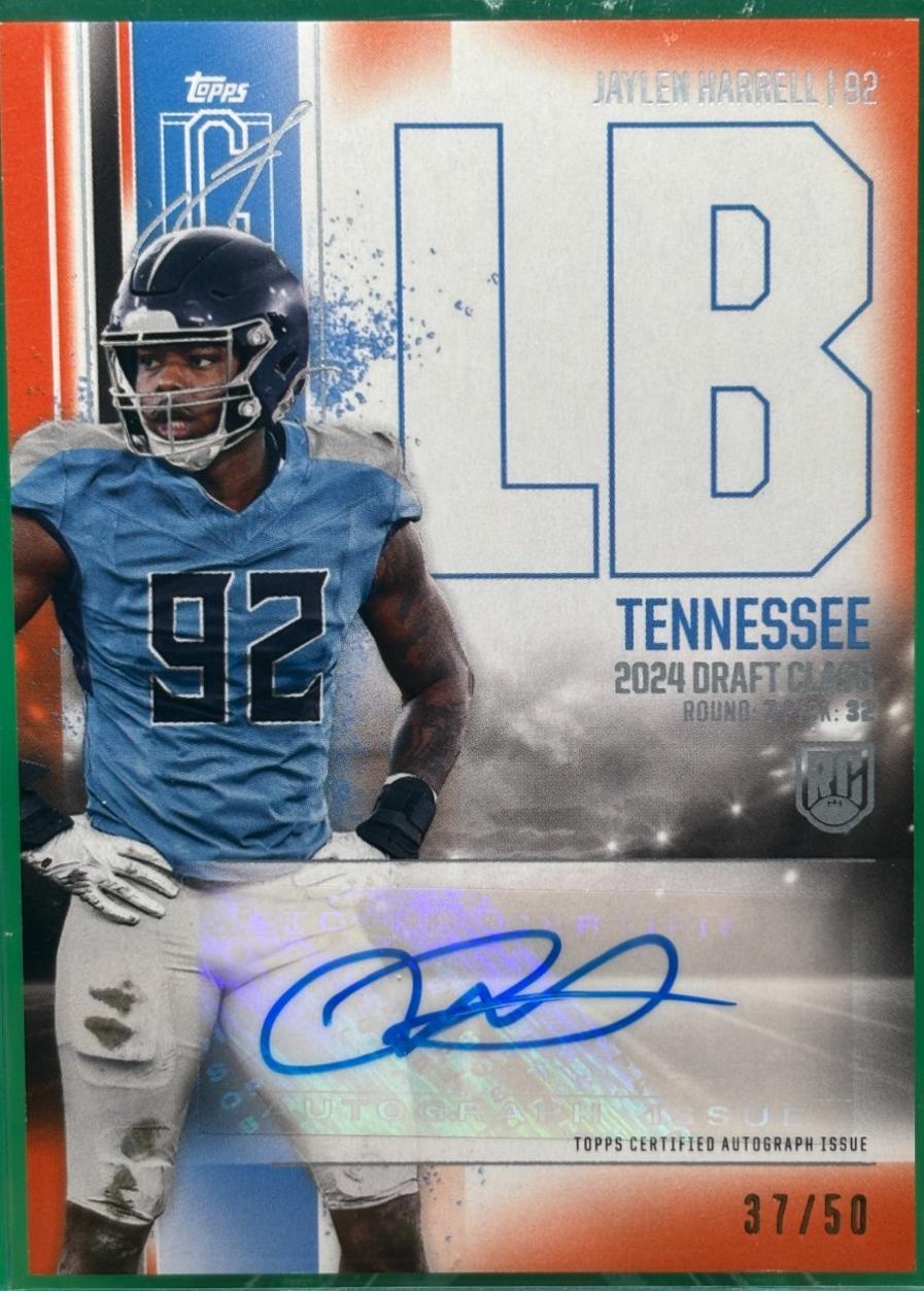 Jaylen Harrell [Orange] #RCA-JHA