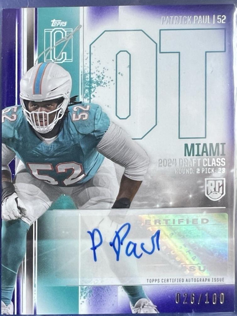 Patrick Paul [Purple] #RCA-PP