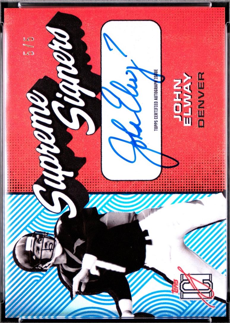 John Elway [Blue] #SS-JE