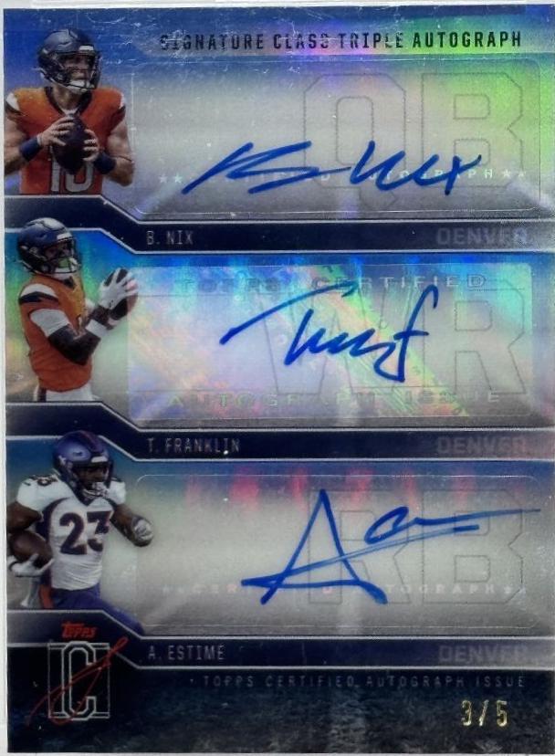 Audric Estime [Blue] #TS-DEN