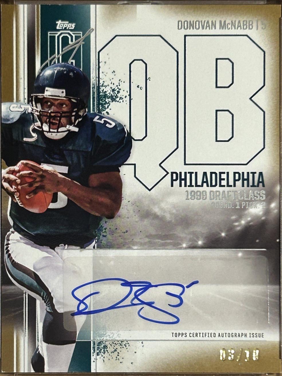 Donovan Mcnabb [Gold] #VCA-DMC