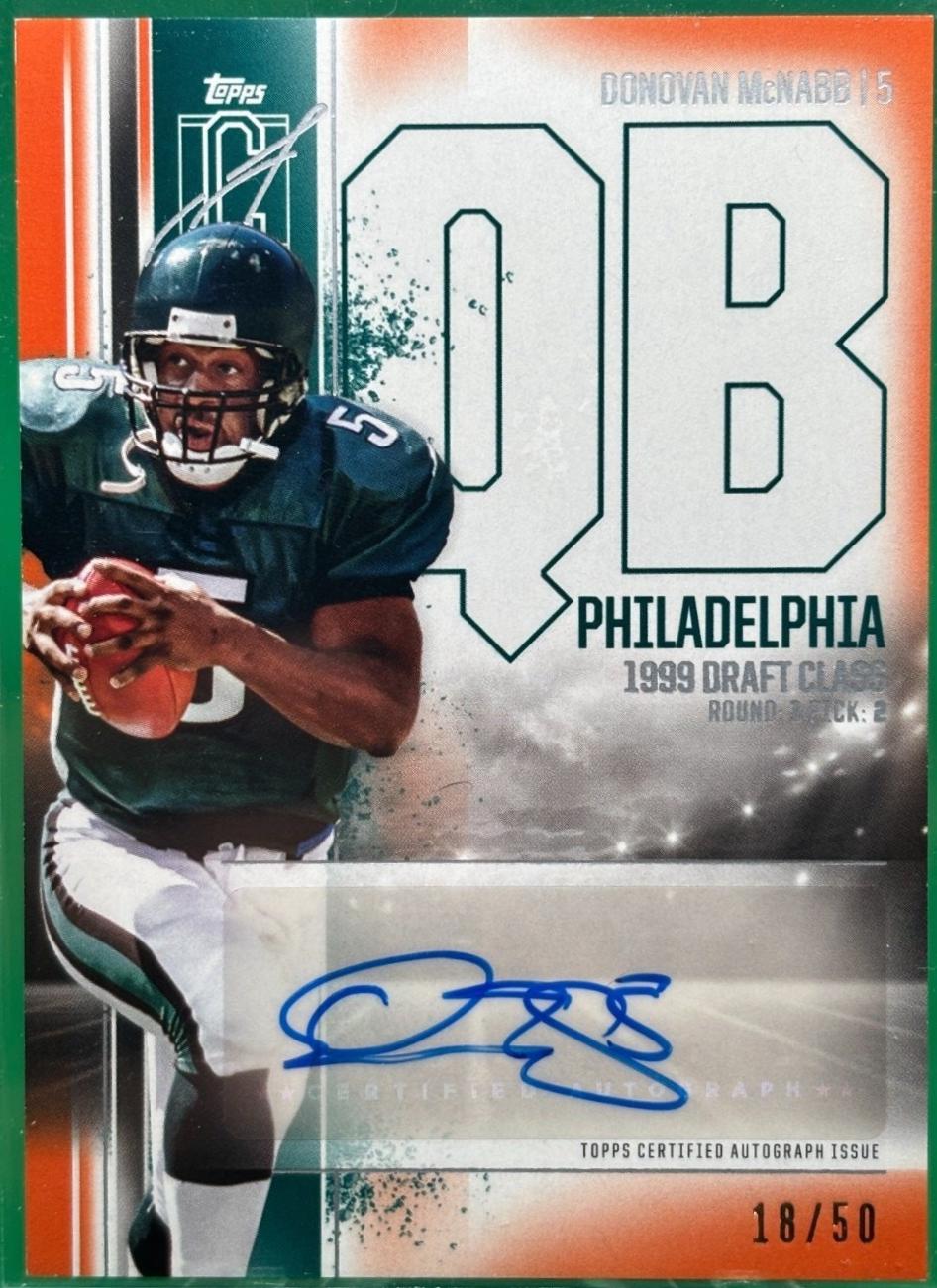 Donovan Mcnabb [Orange] #VCA-DMC