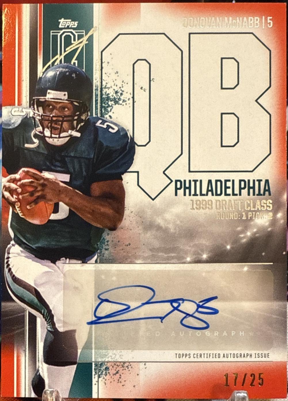 Donovan Mcnabb [Red] #VCA-DMC