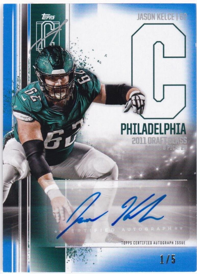 Jason Kelce [Blue] #VCA-JKE