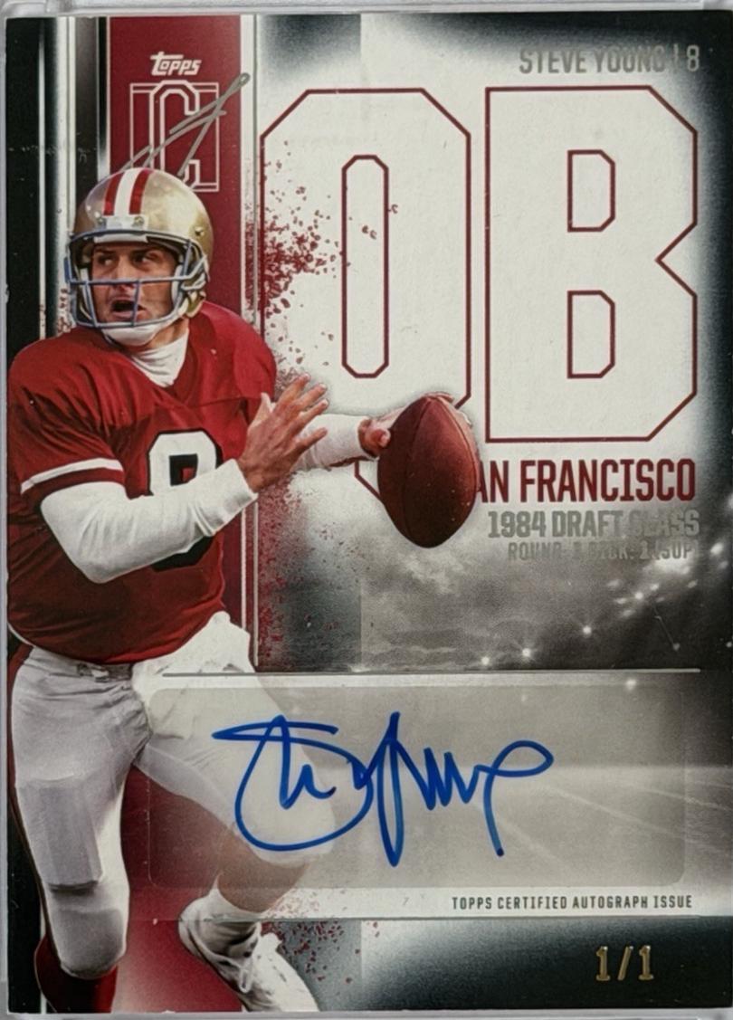 Steve Young [Black] #VCA-SY