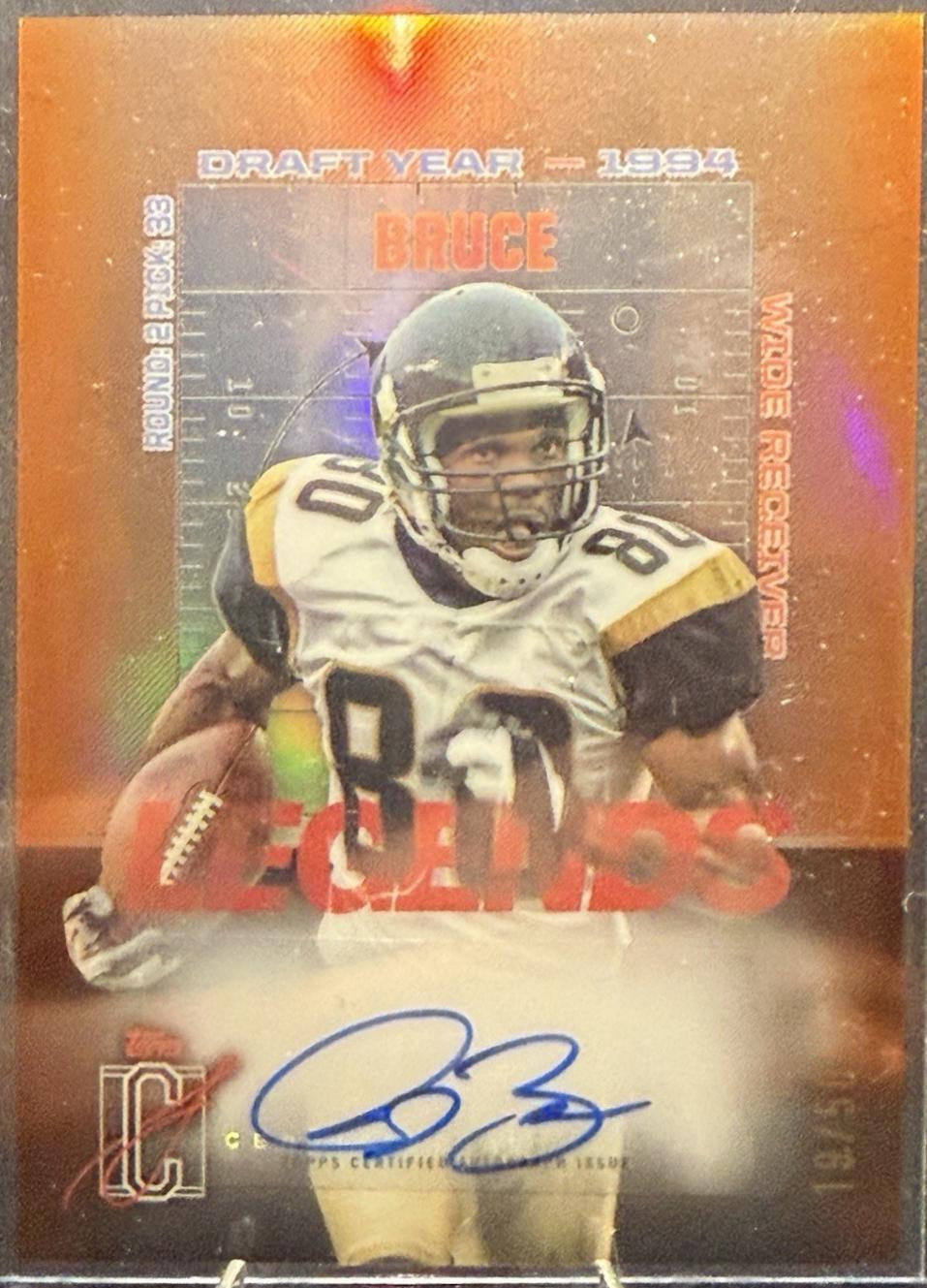 Isaac Bruce [Orange] #LCA-IB
