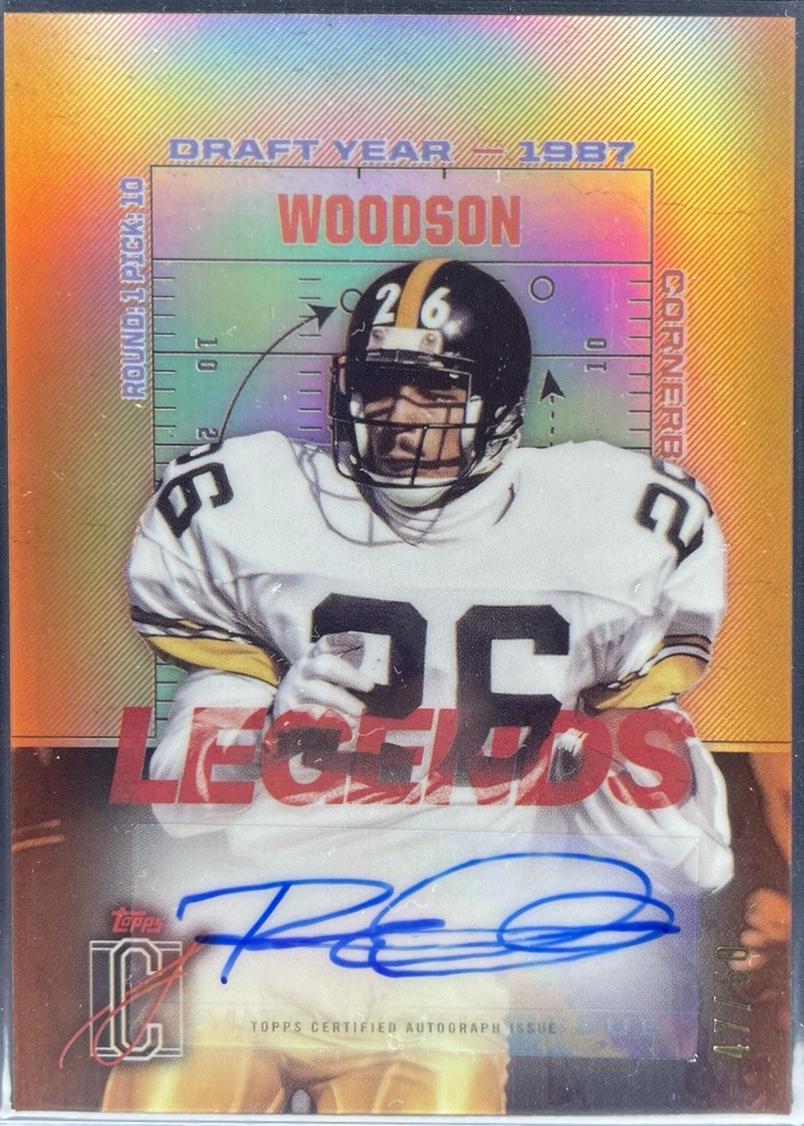 Rod Woodson [Orange] #LCA-RWO