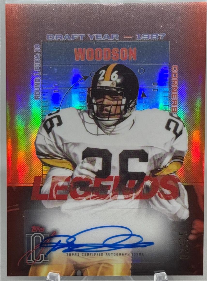 Rod Woodson [Red] #LCA-RWO