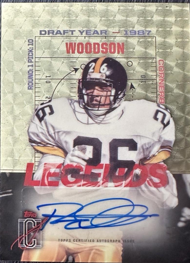 Rod Woodson [SuperFractor] #LCA-RWO