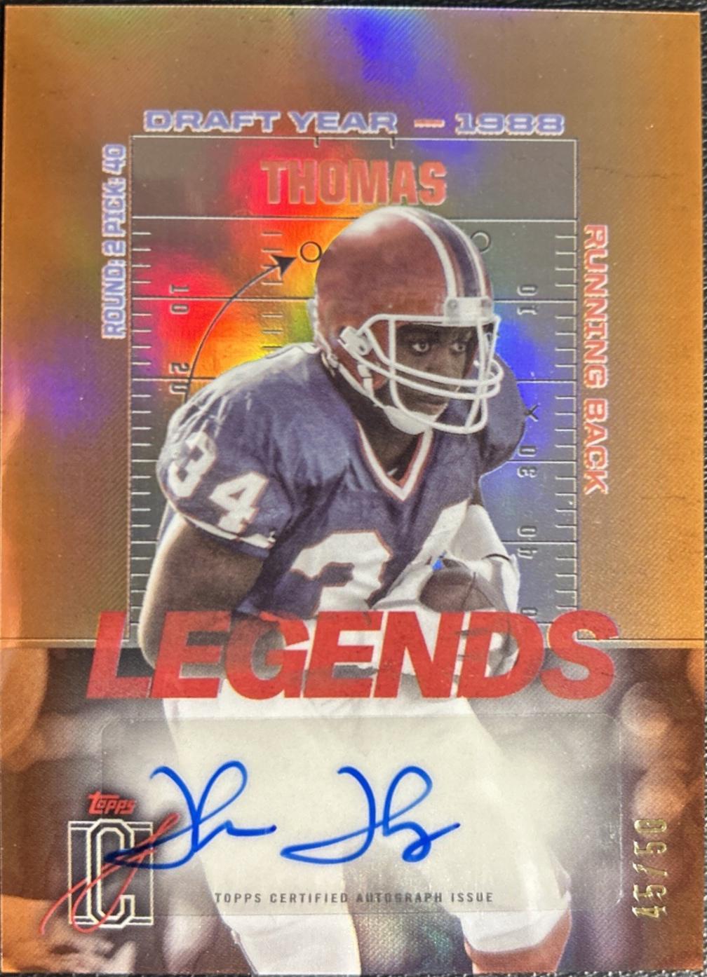Thurman Thomas [Orange] #LCA-TT