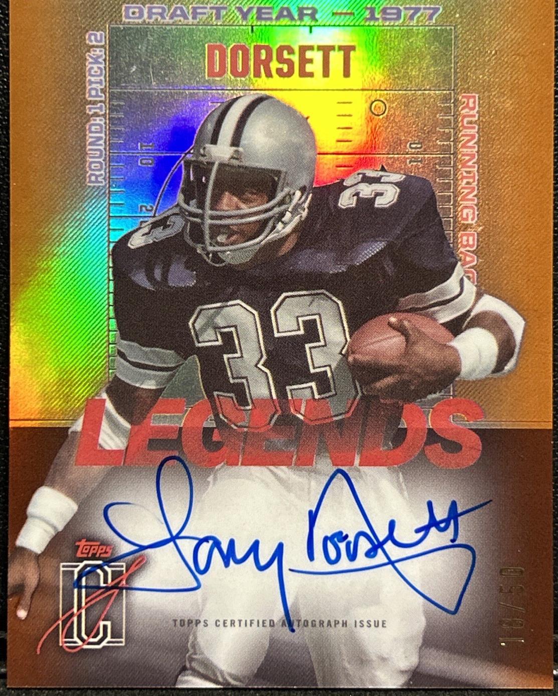 Tony Dorsett [Orange] #LCA-TD
